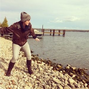 Vintage bomber jacket